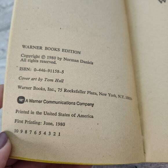 Wyndward Peril by Norman Daniels 1980 First Printing Warner Paperback Romance‎ - Picture 3 of 11